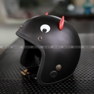 3/4 Helmet - Xpro - Little Devil with White Eyes