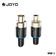 JOYO MW-1 5.8GHz Wireless Microphone System 4 Channels Plug On XLR Mic Adapter Wireless Dynamic Microphone Transmitter Receiver MW 1