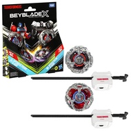 X Transformers Collab Optimus Prime 4-60P vs. Megatron 4-80B Multipack Set with 2 Tops & 2 launchers