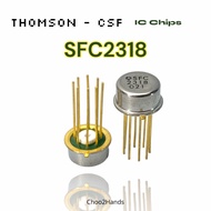 SFC2318 TO-99 CAN-8  IC Chips by Thomson-CSF Linear integrated circuits - Operational amplifiers ออปแอมป์ ขาทอง Op-Amp Limited OUT-STOCK