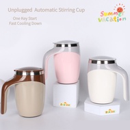 DM 380ML Auto Stirring Mug Rechargeable Self Stirring Mug Coffee Cup Stainless Steel Auto Mix Mug  A