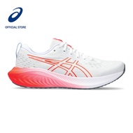 ASICS Men GEL-EXCITE 10 Running Shoes in White/Sunrise Red