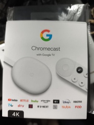 Google Chromecast 4K 平放