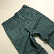 (CODE DC 14) DICKIES LONG PANT 874 LG/ LINCOLN GREEN USA TAGGING PRINTED FADE SIZE 38x32