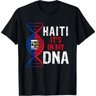 Haiti It'S In My Dna Proud Haitian Haiti Flag T-Shirt