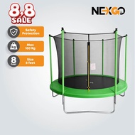 Nexgo Kids & Adult Trampoline 8FT 10FT 14FT | Heavy Duty Outdoor Indoor Exercise Jumping Trampoline 