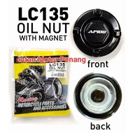 Super Heavy Duty Engine Oil Nut Cap With Magnet O Ring For Yamaha Y15ZR V1 V2 Y16ZR FZ150 LC135 V1 -