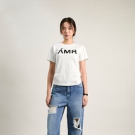 AMR DE SAISON (AIMER)-Slim Fit T-shirt Logo