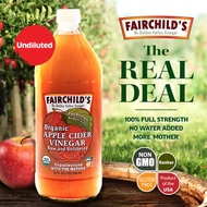 (AUTHENTIC) FAIRCHILD Organic Apple Cider Vinegar 946mL [Exp:1/28]