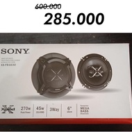 Sony Xplod 3-Way Speaker Pintu 6 inch set MEGA BASS TM