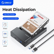 ORICO 2.5 3.5 Inch HDD Case SATA To USB 3.0 SSD Adapter High Speed HDD Box Hard Disk Drive External Enclosure Case (6518US3)