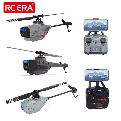 RC ERA C127AI C127 C128 2.4G 6-Axis Gyro Stabilized Flybarless Professional RC Helicopter 4ch Remote