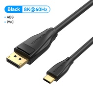 Vention Type C to DP Cable 8K 60Hz USB C to Display Port Cable for MacBook Asus Lenovo Laptop to Son