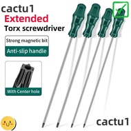 CACTU Hexagon Screwdriver, with Hole 400mm Torx Screwdriver, Portable High Quality Hand Tools T15 T2