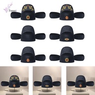 [freneci] Role Play Decorative Cosplay Costume Bright Felt Hat Adult Gnome Hat Style for Chinese Fes