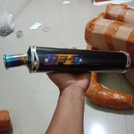 Ninja 2-Stroke R SS RR Exhaust original Dbs Carbonbiru A3-S