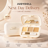 Judydoll Three-Color Concealer Palette Blemishes Spots Acne scars Covering Tear troughs Filling