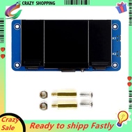 Triple LCD HAT for  Zero/Zero W/2B/3B/3B+/4B, 1.3inch LCD Main Screen, Dual 0.96inch LCD Secondary S