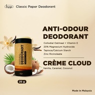 hygr Natural Deodorant Stick - Creme Cloud (25g)
