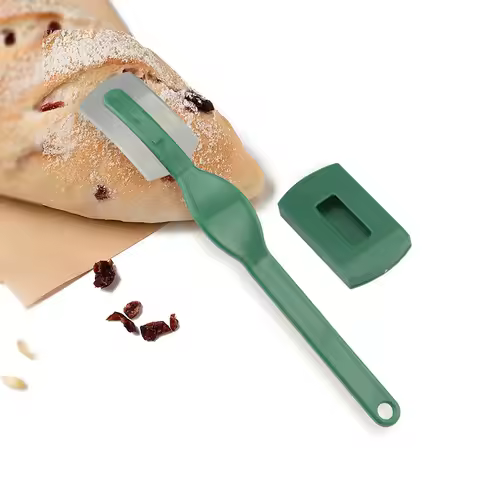 Plastic Bread Lame Tool Bakery Scraper Bread Knife/Slicer/Cutter Dough Breads Scoring Lame with Blad
