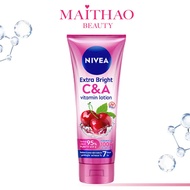 NIVEA Vitamin C&A Body Lotion Brightens Even Skin Tone After 7 Days (170 ml)