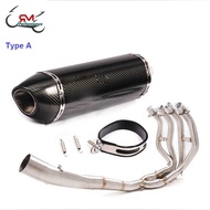 Full System Exhaust Escape Modified Front Pipe Muffler Motorcycle Exhaust For Kawasaki Ninja ZX-25R 