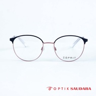 Optik Saudara - Korean Women's Glasses Metal Material Round Model Stylish Trendy F ET33476 505 51