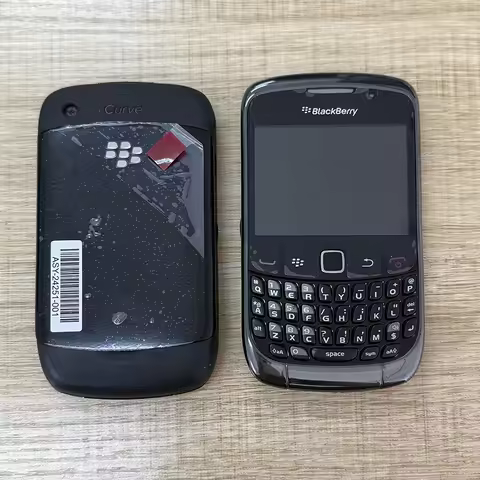Original BlackBerry Curve 9300 3G Mobile Cell Phone 2MP 2.46'' TFT Display WIFI BlackBerry OS CellPh
