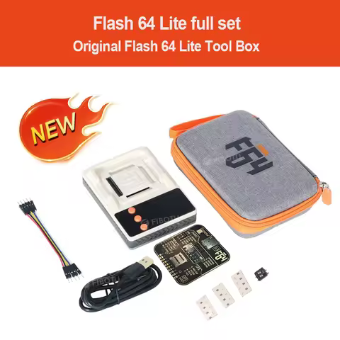 2025 Latest Modified f64 Lite Flash 64 full set 100 original Flash 64 Lite Tool Box f64 emmc isp