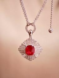 無燒尖晶石吊墜3.07克拉