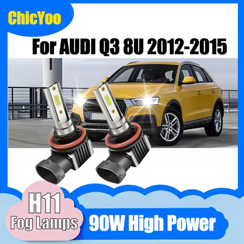 2PCS H11 H8 H9 LED Car Fog Lights Bulbs 12000LM Super Bright Fog Lamps 6000K White High Power For AU