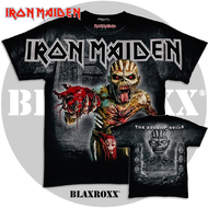 Blaxroxx เสื้อวง ลิขสิทธิ์แท้ OVP  Iron Maiden  (IRM026) เสื้อยืด เสื้อสกรีนลาย เสื้อวินเทจ
