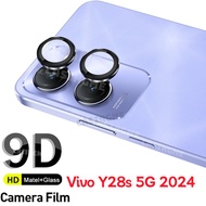 Vivo Y28s 5G 2024เลนส์กล้องถ่ายรูปกล้องโลหะกล่องใส่แหวนสำหรับ Vivo Y28s Y28 Y18 VivoY28S S Y 28S 4G