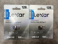 Lexar JumpDrive Dual Drive D35c USB 3.0 Type-C (32 $89/64 $97 /128GB $132) 隨身碟手指