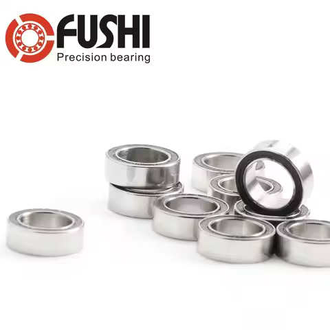 R168RS Bearing ABEC-7 10Pcs 1/4"x3/8"x1/8" inch Miniature R168 2RS Ball Bearings For RC Model Parts 