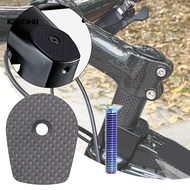 1 Set Bicycle Headset Cover Fit Seamlessly Impact-resistant Mountain Bike Road Bike Bolt Cover for Canyon H31 H11 H36