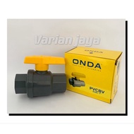 Ball valve 1 inch ONDA PVC Stop valve Ballvalve Stop valve POLOS 1 Piece