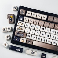 【EN/TH/ZHUYIN/KR】MAIMOOO Funny Pingu Keycap MOA/Cherry Profile 120 Keys PBT Dye Sublimation Aula F75