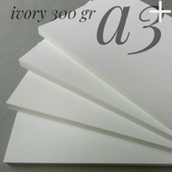 Kertas Ivory 300 gsm Ukuran A3+ / 32 cm X 48.3 cm
