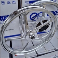 FG511 ENKEI CHROME CNC SPORT RIM Y15ZR RS150 511 Y15 RS150 RS Y16 Y16ZR SILVER