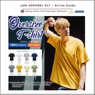✅*LMK【Arrive Guide】240gsm Premium Ultimate Siro OVERSIZE Tshirt Cotton Short Sleeve - Gildan AG240 @