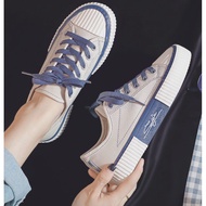 Blue Shoes Women's Canvas Shoes Female Students Korean Wild Board Shoes Low-Top Shoes Female Summer 