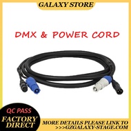 🔥GALAXY🔥3 Meters/ 2 Meters Length Combination Powercon Plug DMX Signal Line Power Light DMX512 cable