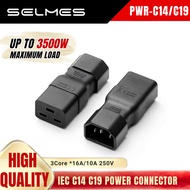 IEC C19 C14 Power Adapter Power Connector For PDU UPS PC DESKTOP -SELMES