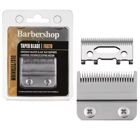 FX8010J，Replacement Blades Compatible with BaBylissPRO FX870，FXF880，FX810，FX825，FX673N Clippers, For