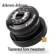 MEROCA 44MM/44MM 28.6mm/39.8mm TAPERED Fork HEADSET BLACK
