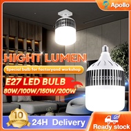 200W High power LED lamp E27 B22 LED bulb Super Bright High Power Bulb Workshop Factory Lighting Hom