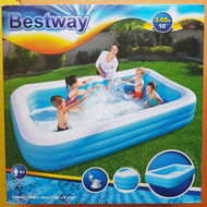 BESTWAY 54009 SWIMMING POOL SIZE 305 CM CHILDREN'S AND FAMILY SWIMMING POOL JUMBO SWIMMING POOL
