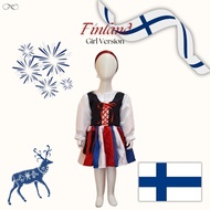 Finlandia Costume for Girls and Adults | Finland Traditional Costume for Girl and Adult | Finlandia 