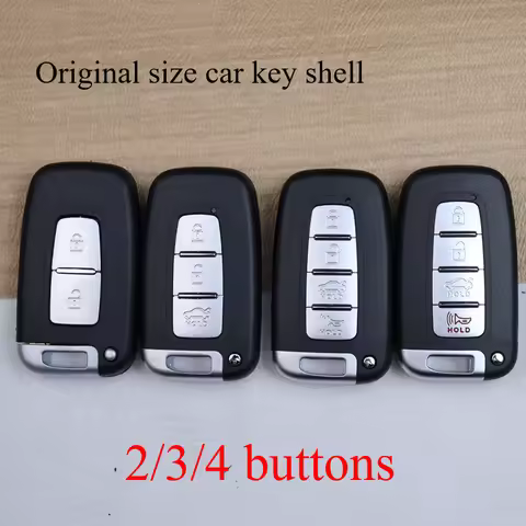 Car Key Housing Key Case Shell for Hyundai IX35 Elantra Sonata 8 9 Azera Genesis for Kia Sportage K5